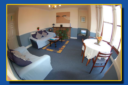 Accommodation Tenby - The Living Room